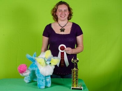 Show grooming competition entry — Designer Paws Salon